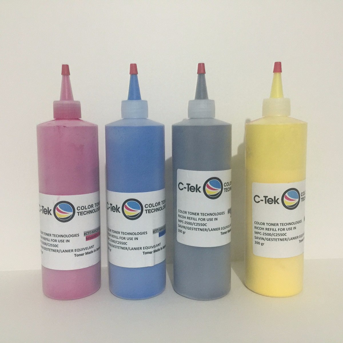recarga ricoh mpc 200gr color toner mpc